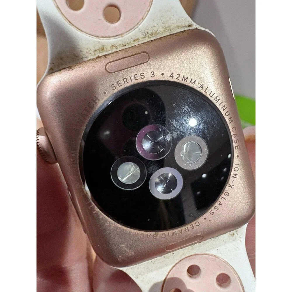Apple Watch Series 3 GPS Cellular 42mm Rose Gold Case Watch